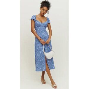 REFORMATION Women's Baxley Dress Size 10 In Eve